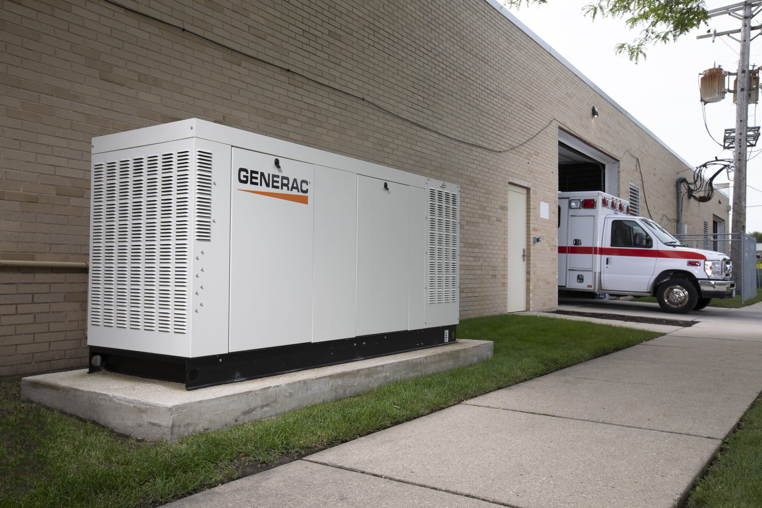 Commercial Generator Install